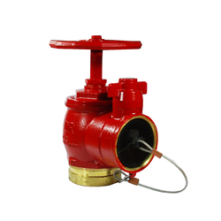 Red Emperor® Fire Valve 65 BIC with Top B/Fly Cap [WA] Painted- R/Groove Inlet with Nylon Plug